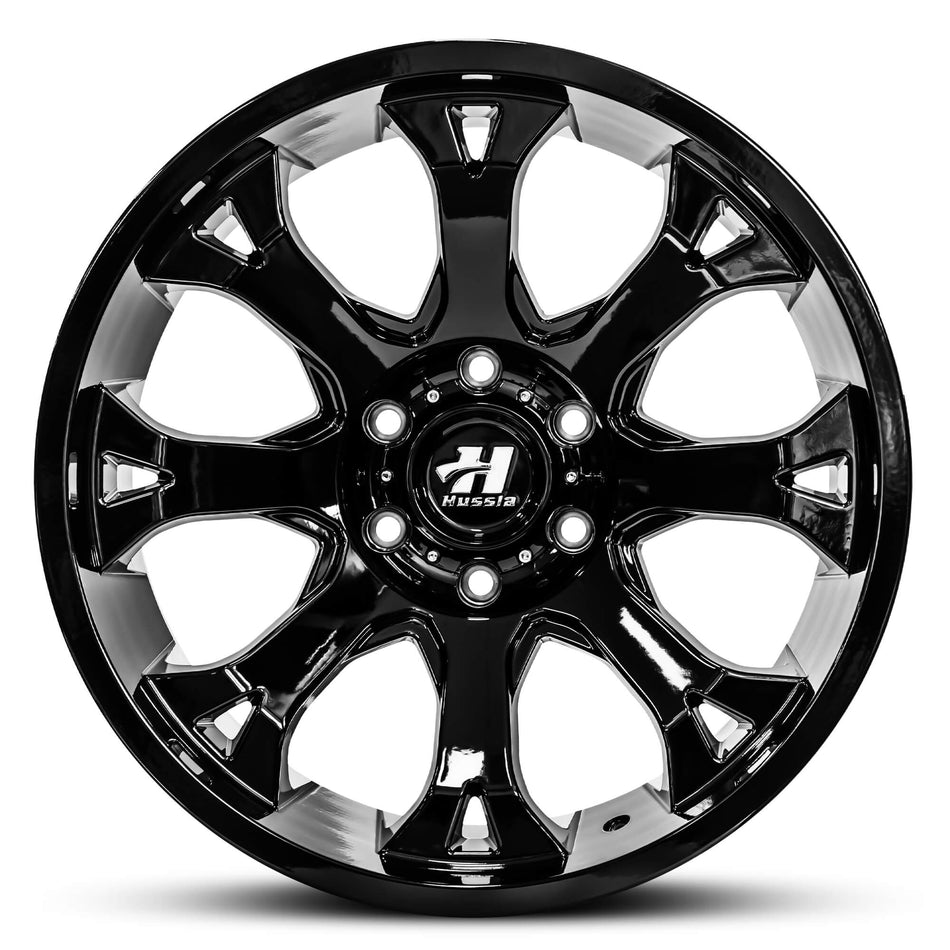 HUSSLA DESERT EAGLE 20X10 6X139.7 -19 GLOSS BLACK
