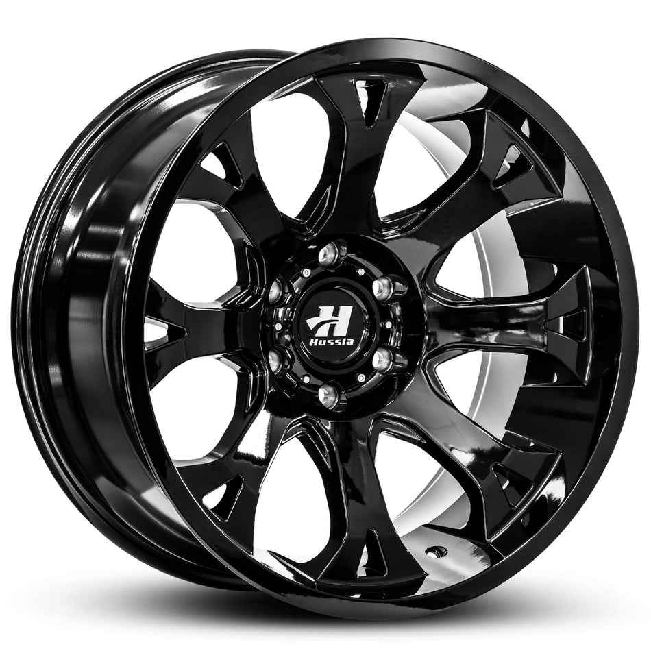 HUSSLA DESERT EAGLE 20X10 6X139.7 -19 GLOSS BLACK
