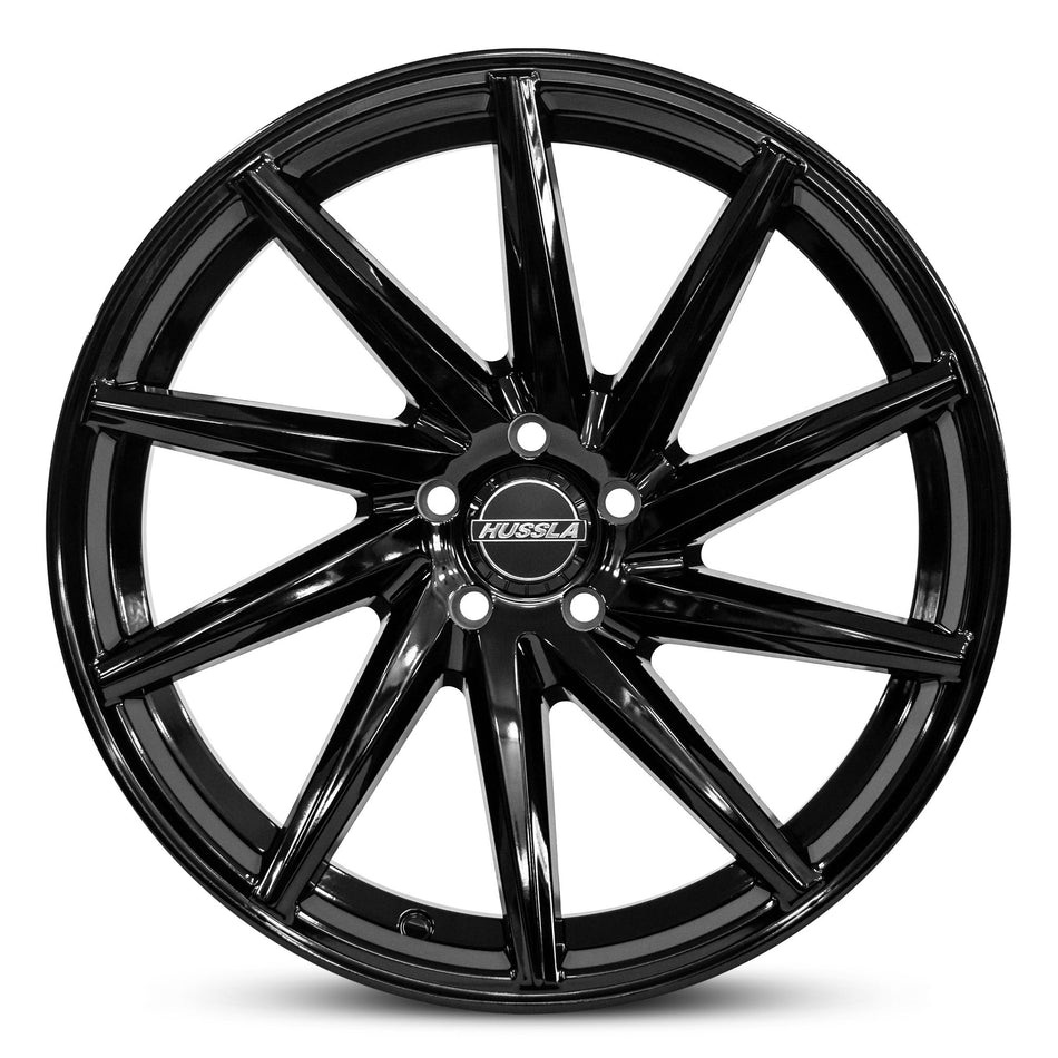 HUSSLA DIRECTIONAL 17X7.5 5X105 45 GLOSS BLACK