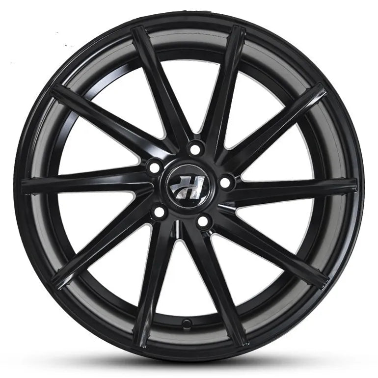 HUSSLA DIRECTIONAL 19X9.5 5X120 40 MATTE BLACK LEFT DARK SHADE
