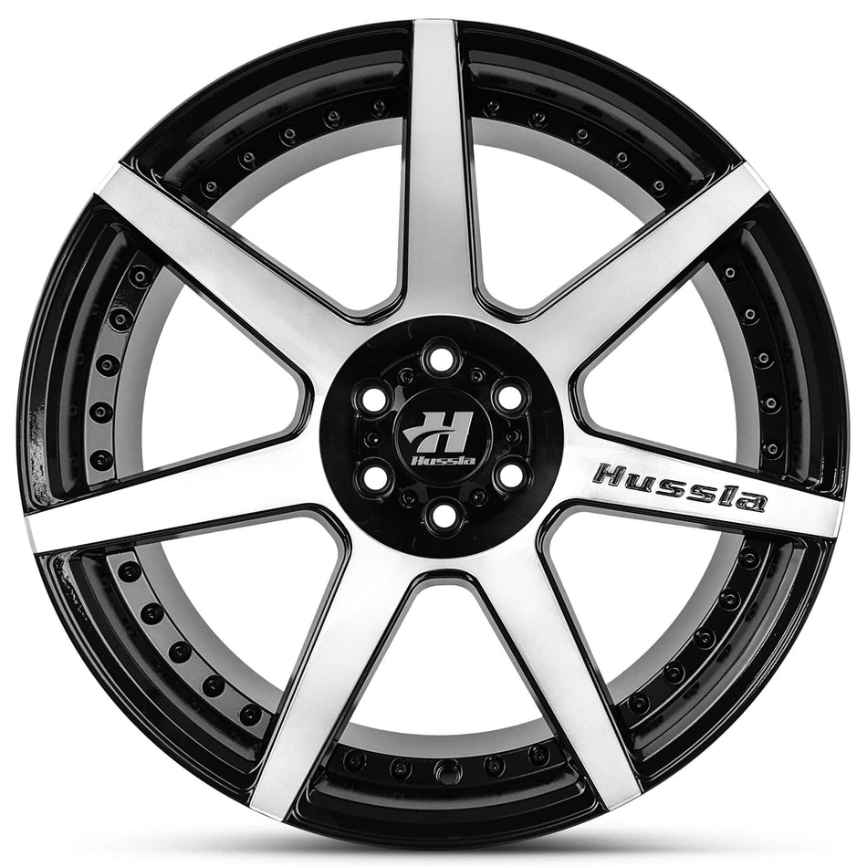 HUSSLA DYNASTY 20X9.5 6X139.7 15 MACHINED FACE