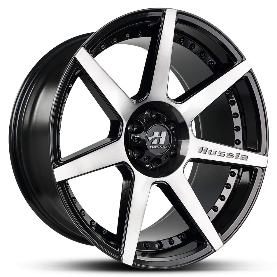 HUSSLA DYNASTY 20X9.5 6X139.7 15 MACHINED FACE