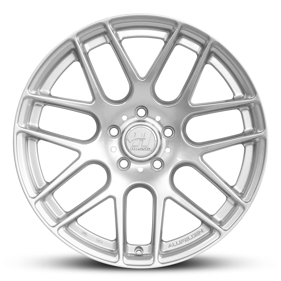HUSSLA EURO 19X8.5 adjustable 15 BRIGHT SILVER