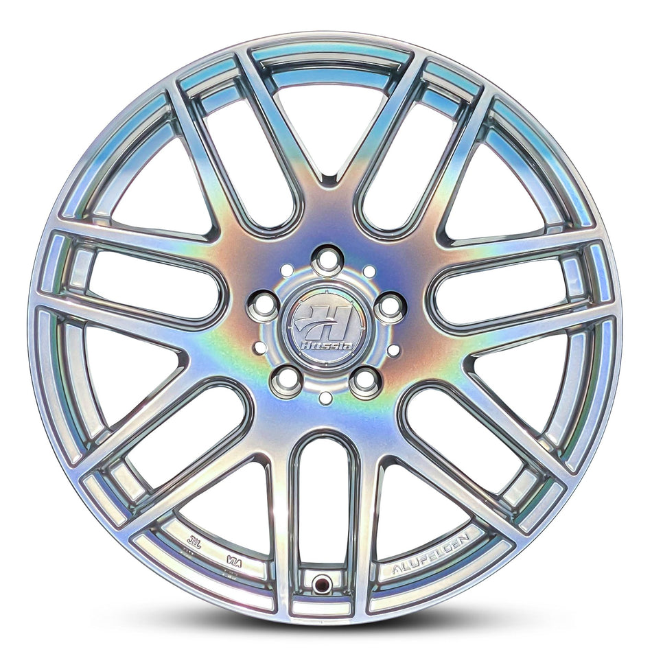 HUSSLA EURO 19X8.5 5X114.3 30 COSMIC PEARL