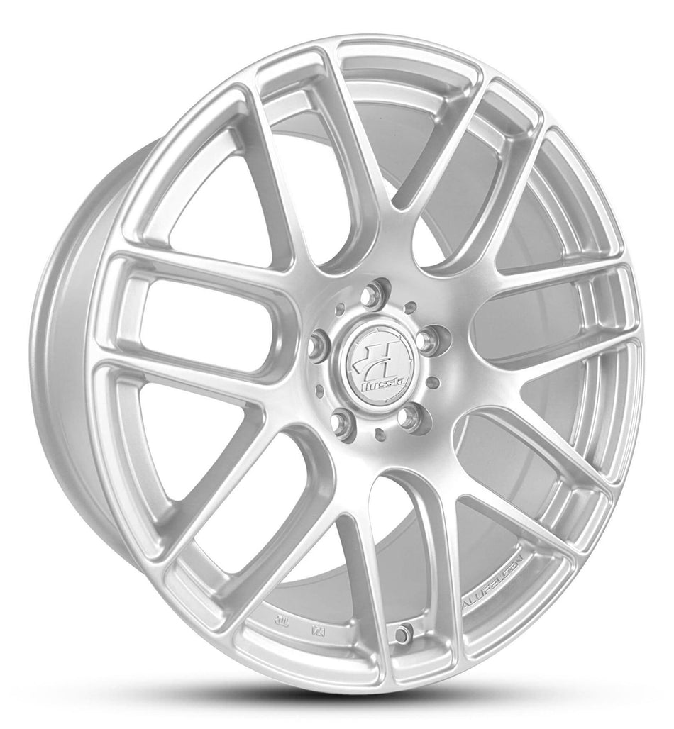HUSSLA EURO 19X9.5 5X120 40 MATTE SILVER