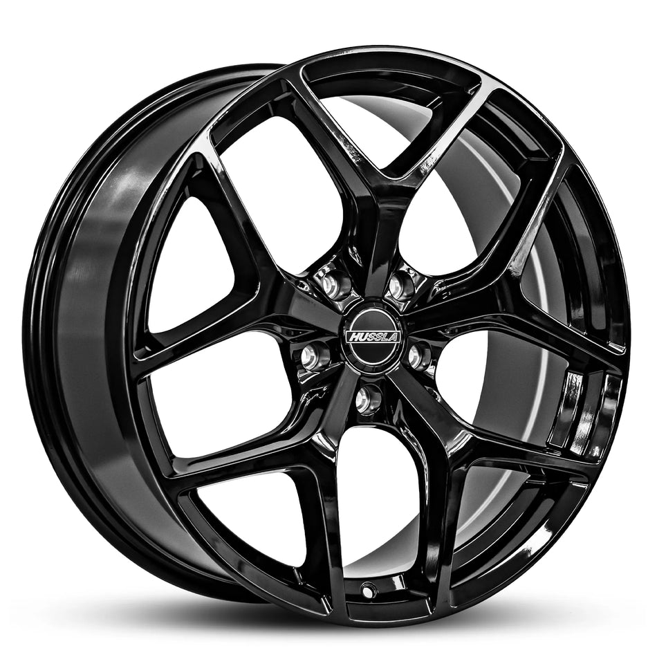 HUSSLA FLEX 20X10 adjustable 15 GLOSS BLACK