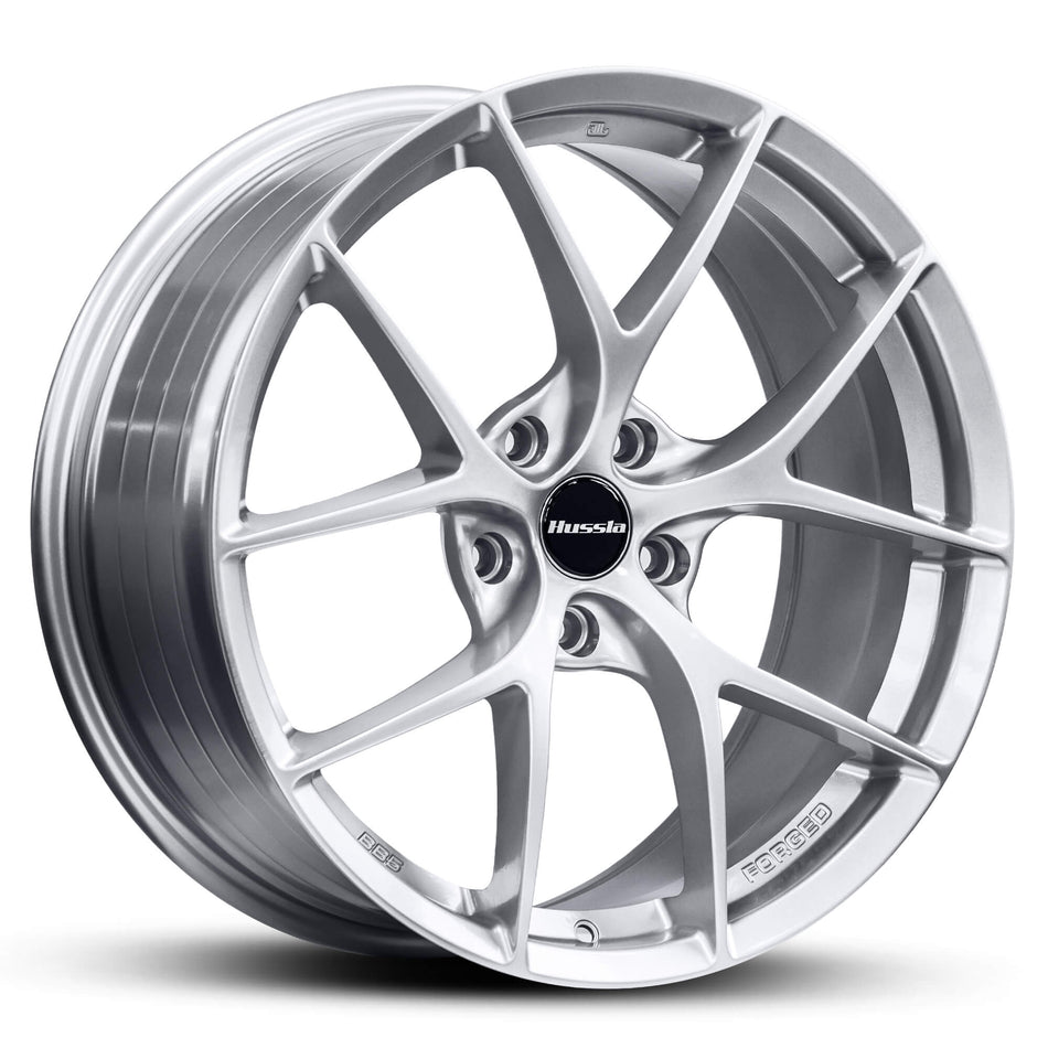 HUSSLA FORGED B5 19X8.5 5X114.3 35 DIAMOND SILVER