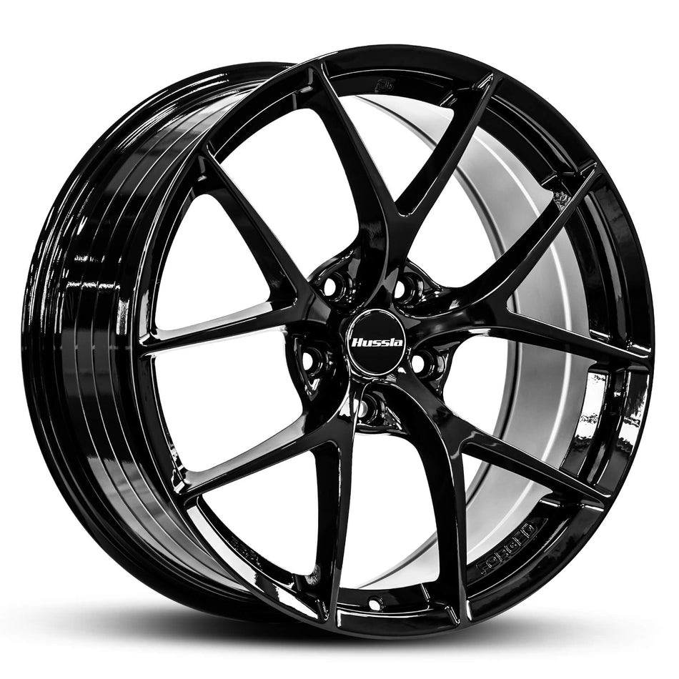 HUSSLA FORGED B5 16X7.0 4X100 40 GLOSS BLACK