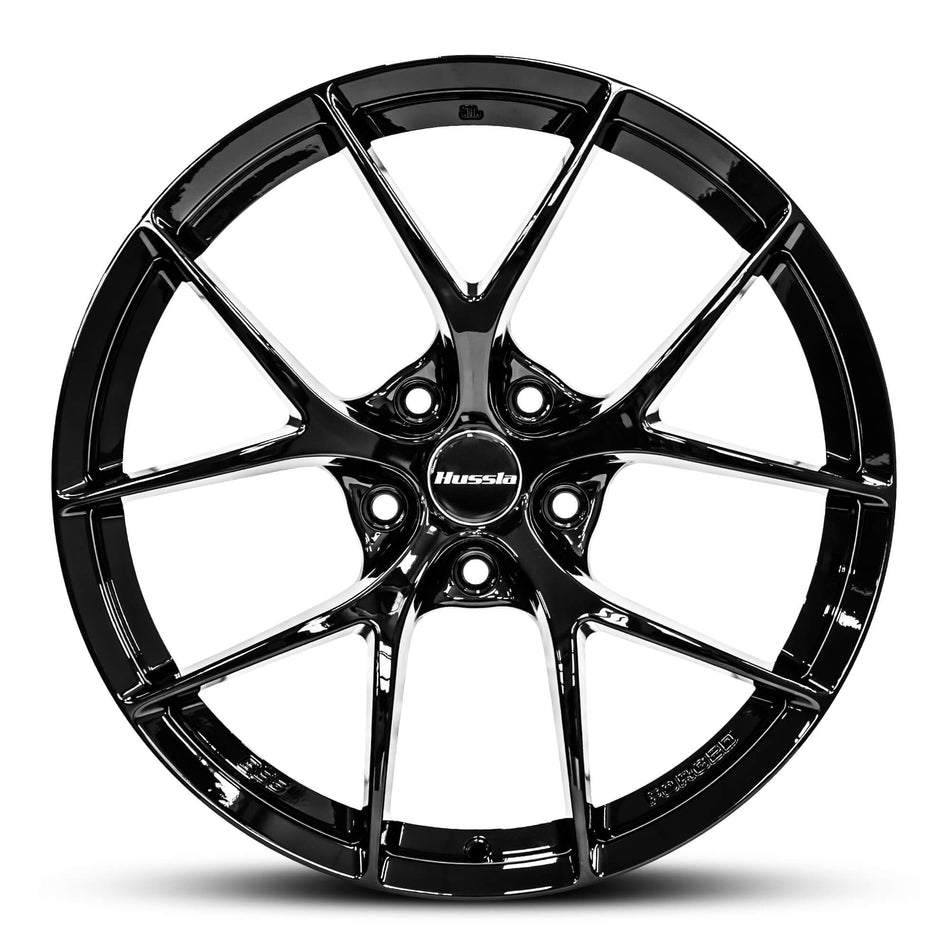 HUSSLA FORGED B5 16X7.0 4X100 40 GLOSS BLACK