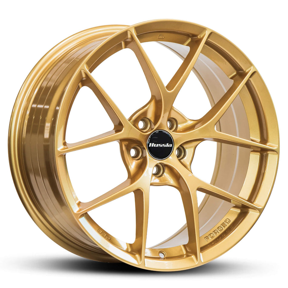 HUSSLA FORGED B5 18X8.5 5X114.3 35 GOLD