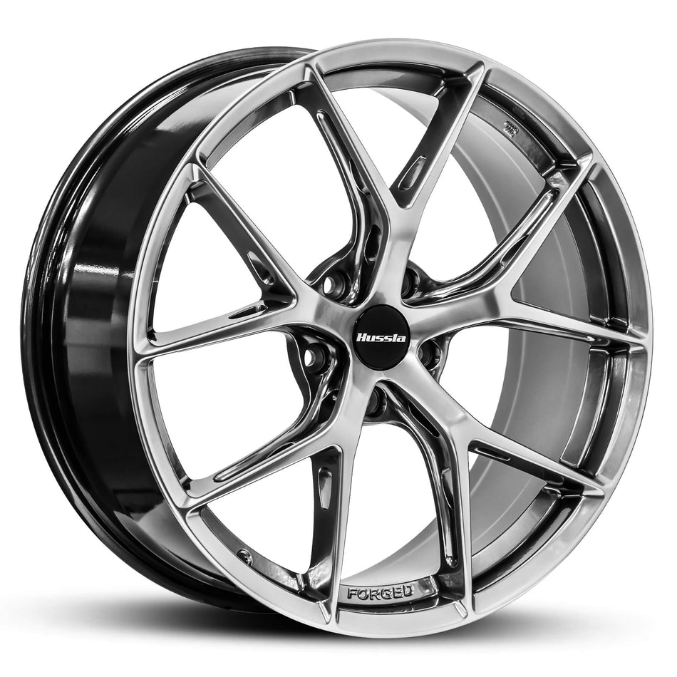 HUSSLA FORGED B6 19X8.5 adjustable 30 DIAMOND BLACK