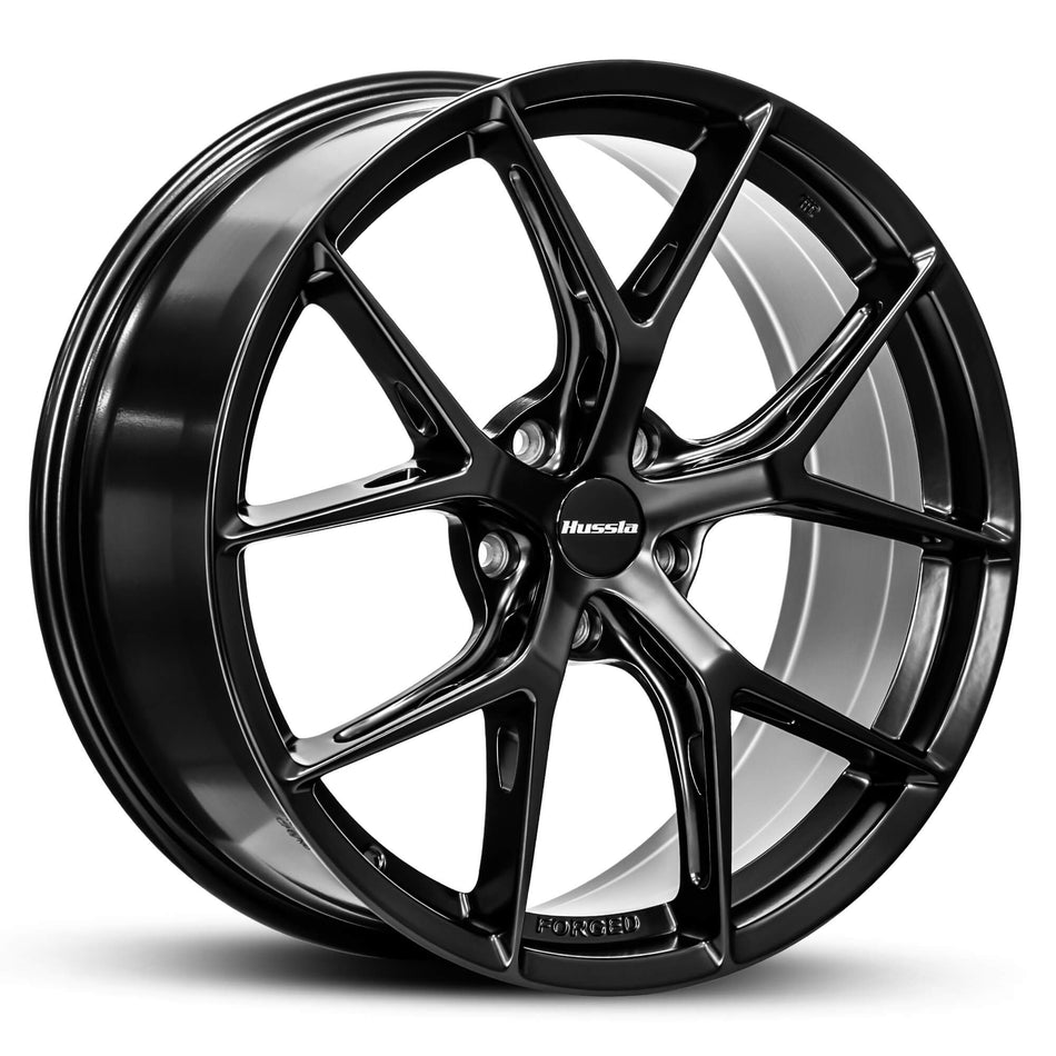 HUSSLA FORGED B6 19X8.5 5X114.3 40 MATTE BLACK