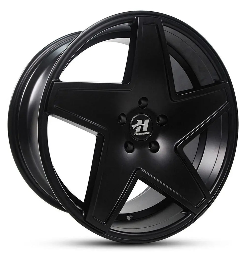 HUSSLA FTW 20X8.5 5X120 45 MATTE BLACK