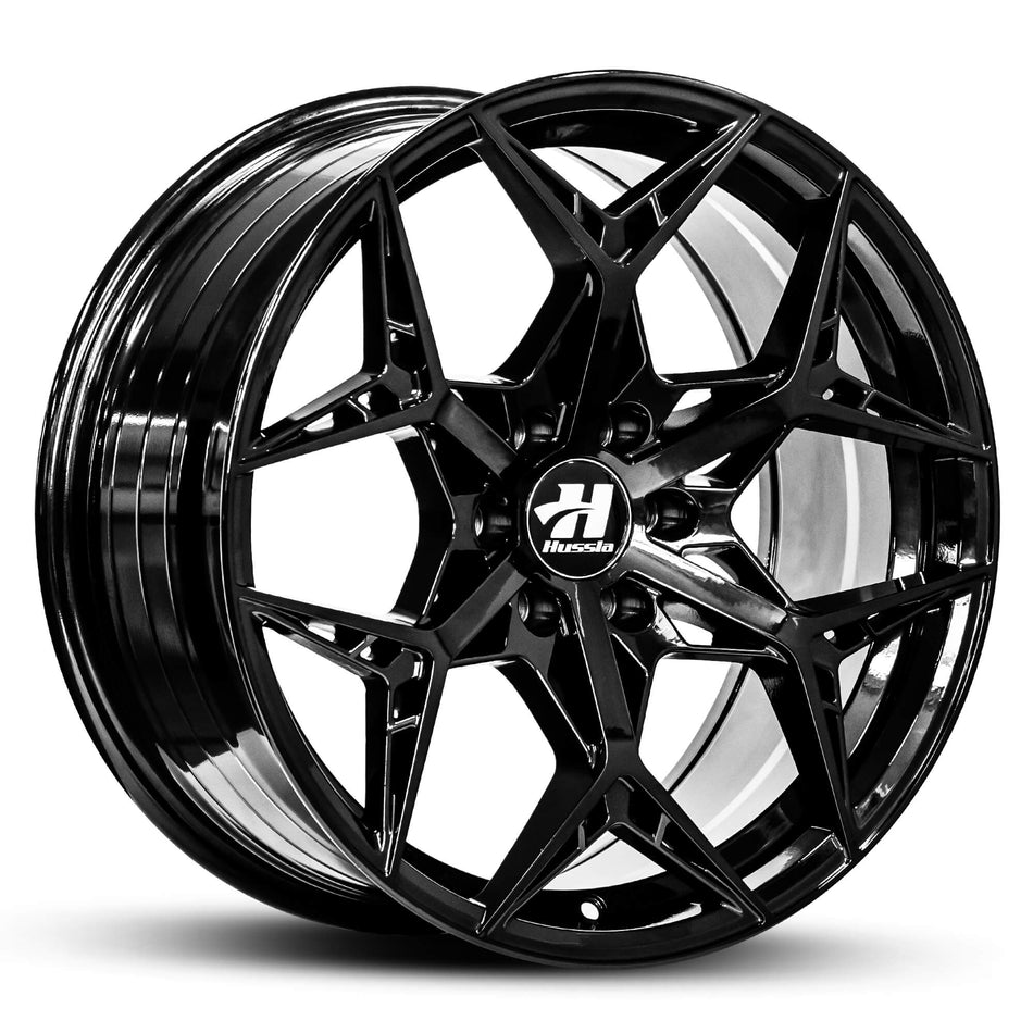 HUSSLA GHOST 20X9.5 6X139.7 20 GLOSS BLACK