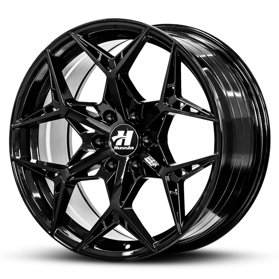 HUSSLA GHOST 20X9.5 6X139.7 20 GLOSS BLACK