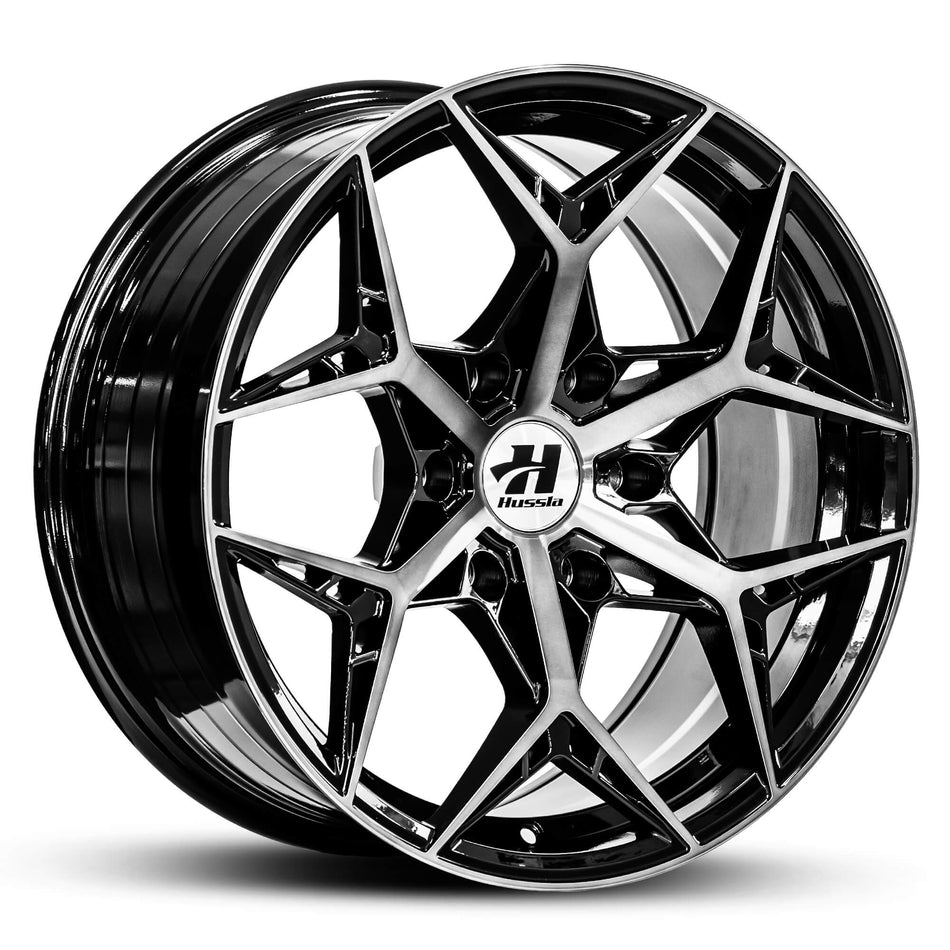 HUSSLA GHOST 18X8.5 6X139.7 20 GLOSS BLACK DARK TINT FACE