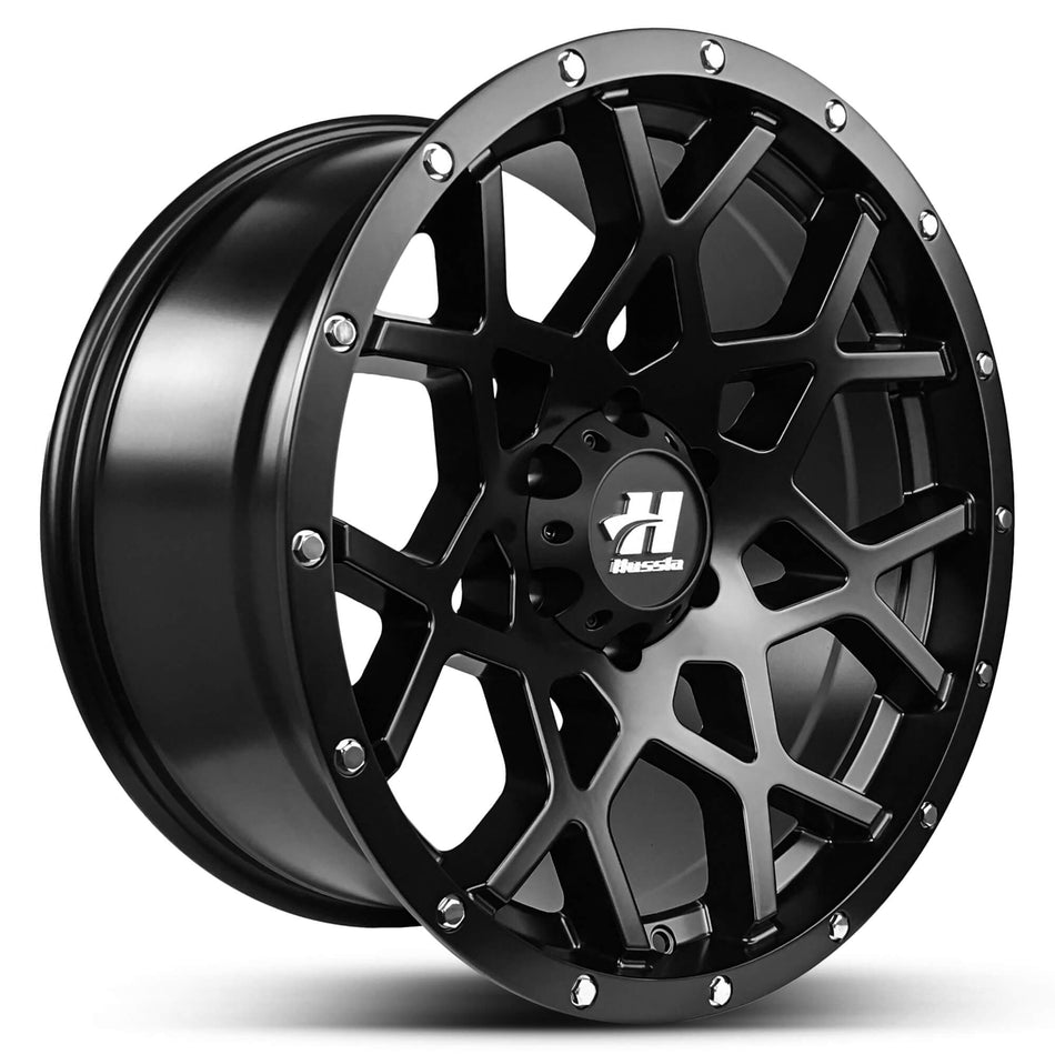 HUSSLA GLOCK 17X9 6X114.3 20 MATTE BLACK
