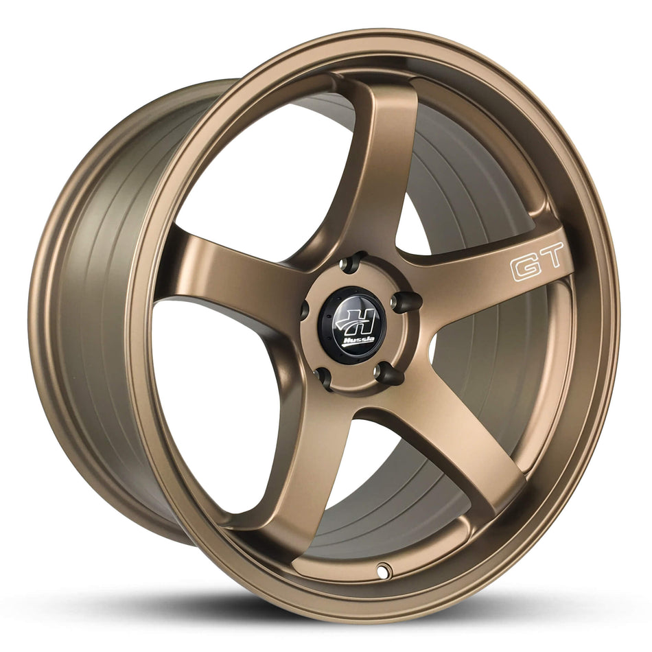 HUSSLA GT 17X7 5X100/114.3 40 FULL MATTE BRONZE