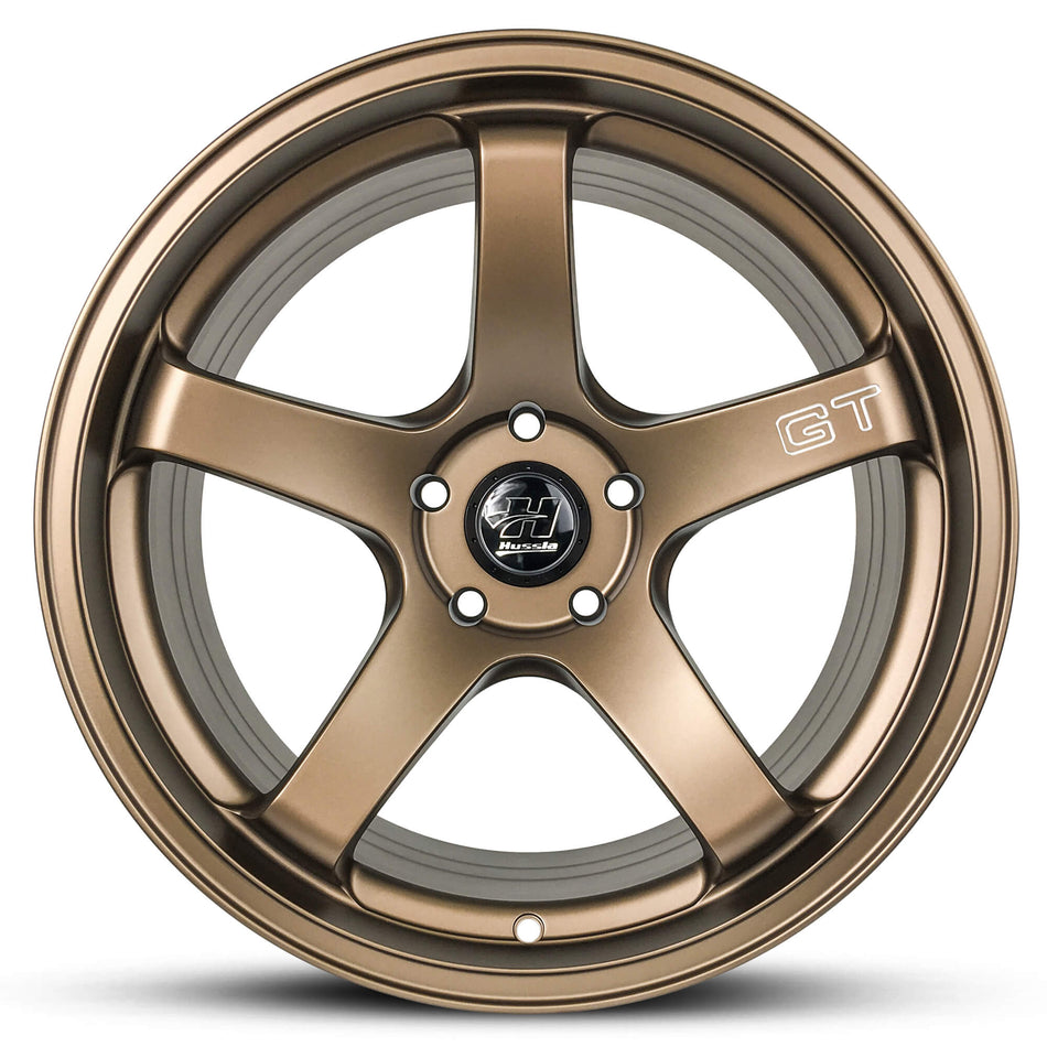 HUSSLA GT 17X7 5X100/114.3 40 FULL MATTE BRONZE