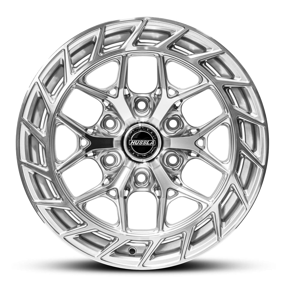 HUSSLA GUNNER 18X9.0 6X139.7 25 DIAMOND CUT POLISHED