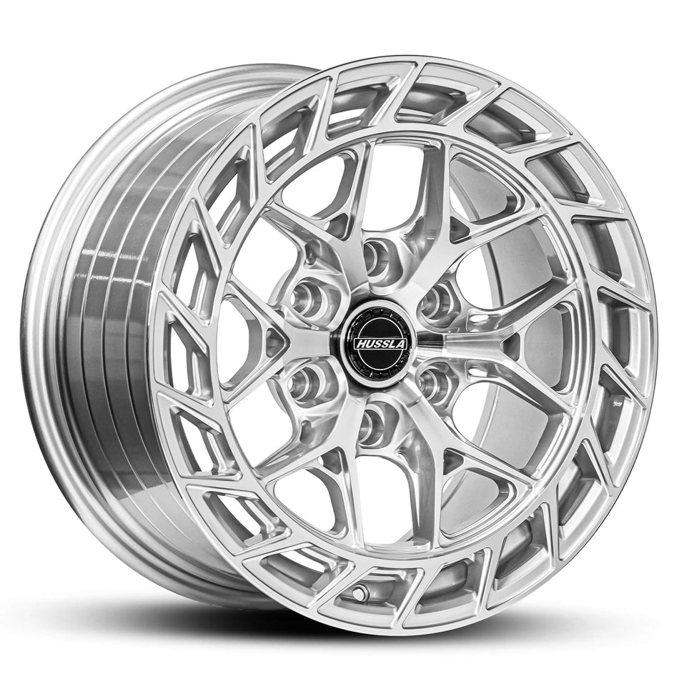 HUSSLA GUNNER 17X9.0 6X114.3 15 DIAMOND CUT POLISHED