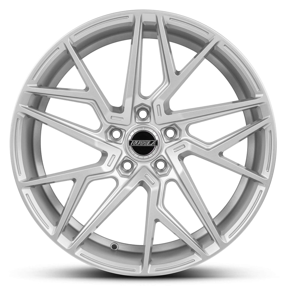 HUSSLA JACQUES 19X8.5 5X112 40 BRIGHT SILVER