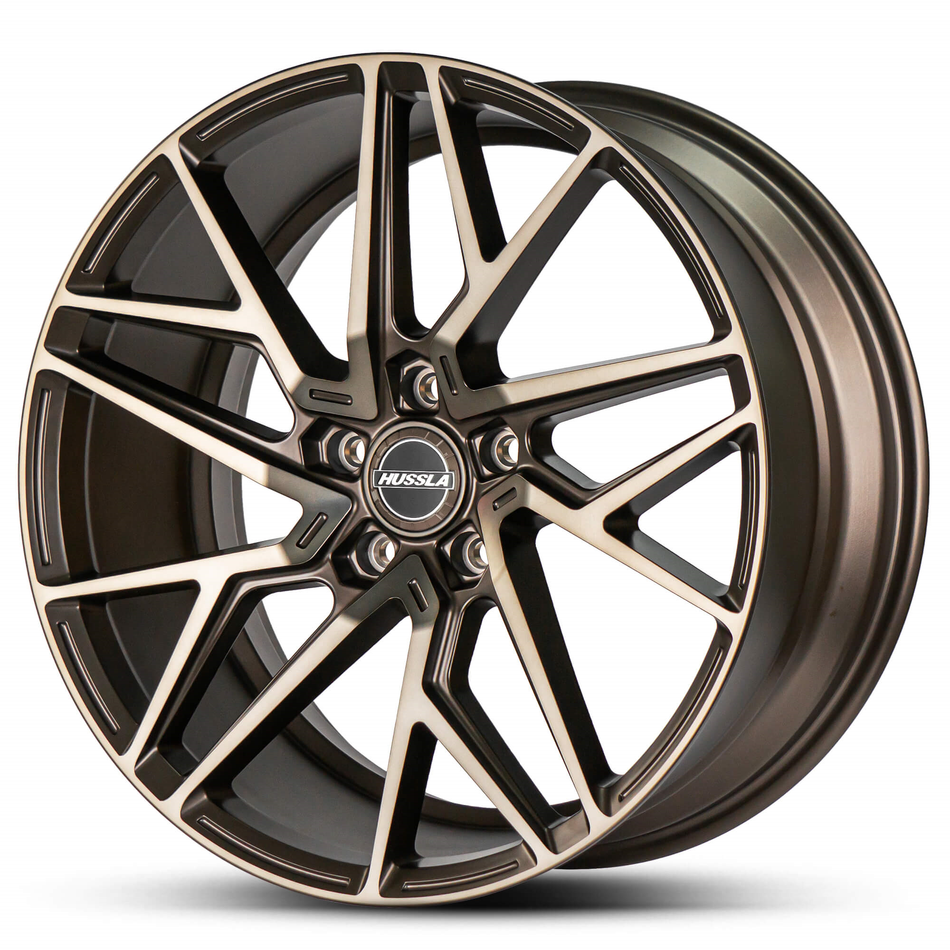 HUSSLA JACQUES 19X8.5 5X120 40 MATTE BRONZE TINT FACE