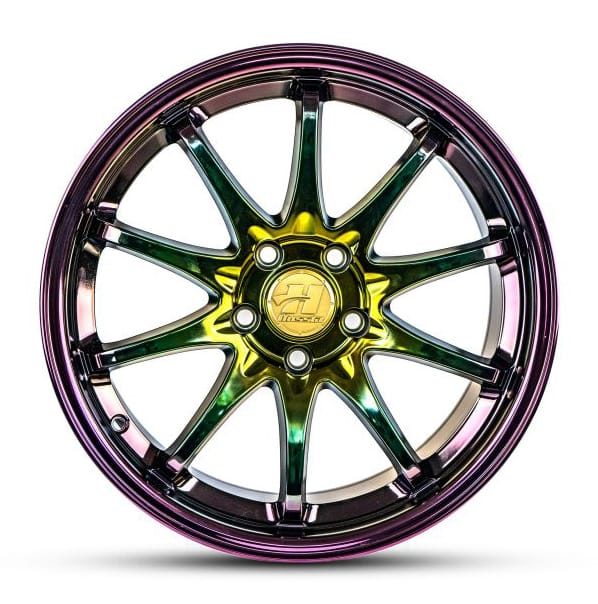 HUSSLA JDM 17X7.5 5X127 15 BURNT TITANIUM
