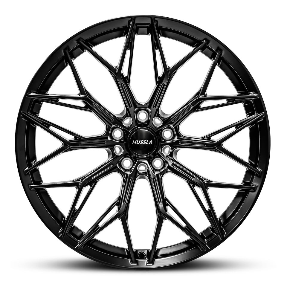 HUSSLA LAMINE 19X9.5 adjustable 30 SATIN BLACK