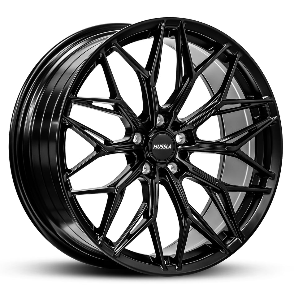 HUSSLA LAMINE 19X9.5 adjustable 30 SATIN BLACK