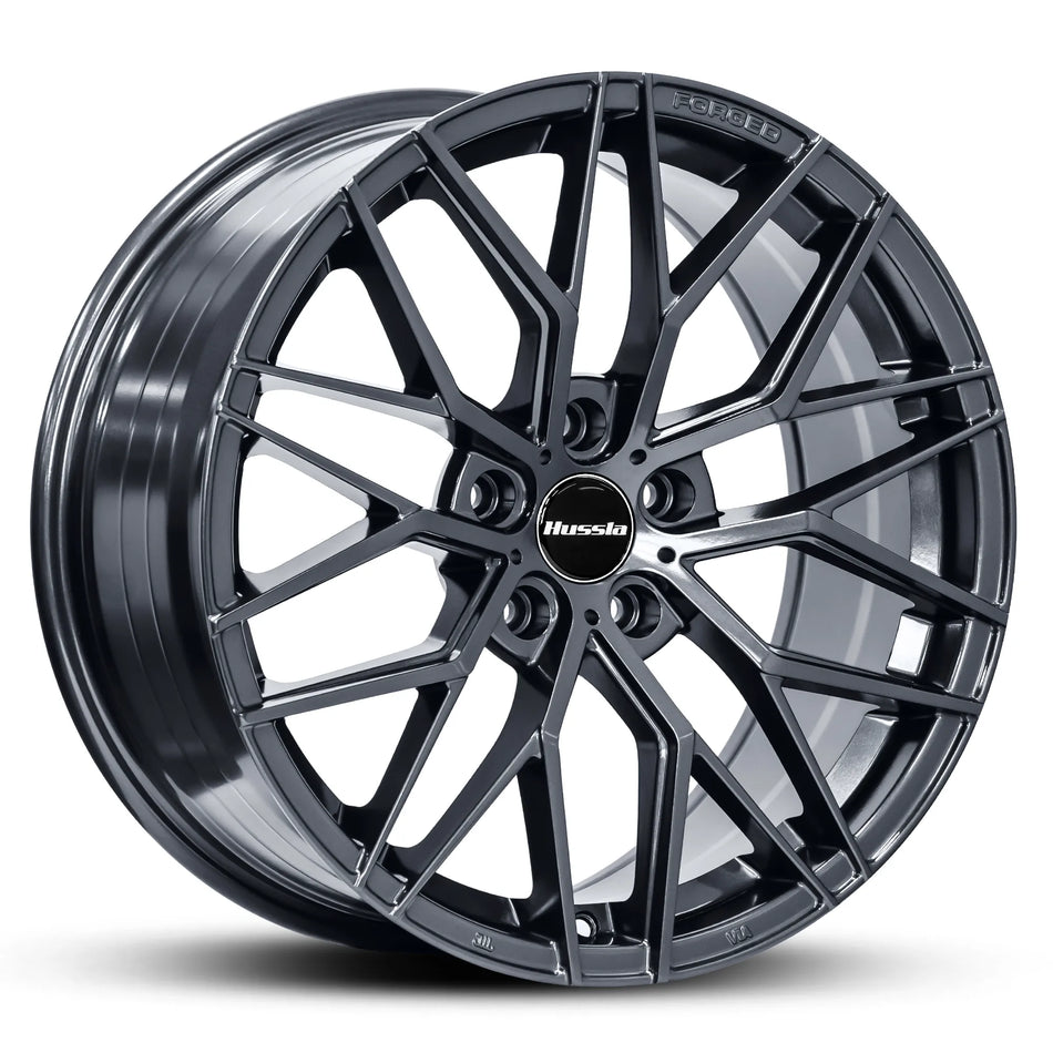 HUSSLA LONDON 19X8.5 5X112 35 GUNMETAL GREY