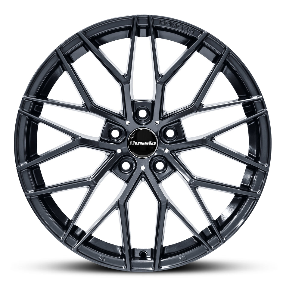 HUSSLA LONDON 19X8.5 5X112 35 GUNMETAL GREY