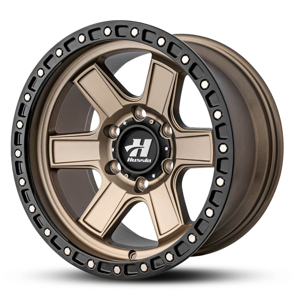 HUSSLA MARSHAL 17X9 5X127 5 MATTE BLACK