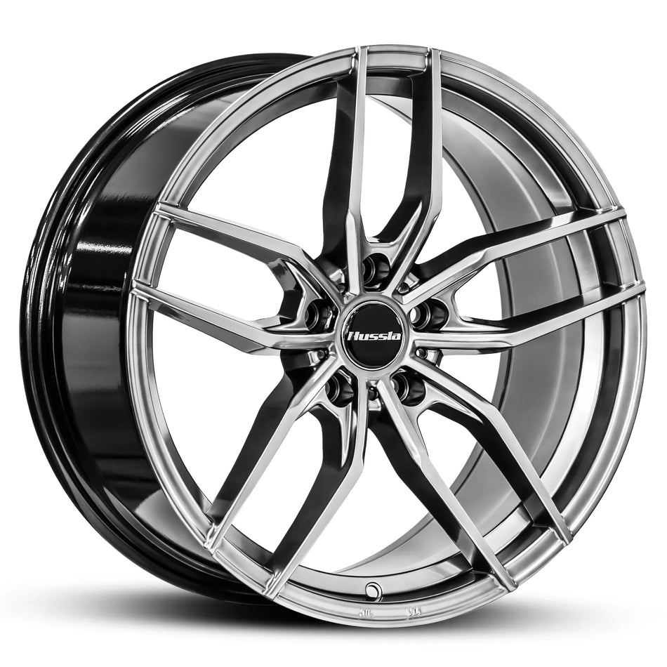 HUSSLA MOSCOW 18X8.5 5X114.3 35 HYPER BLACK