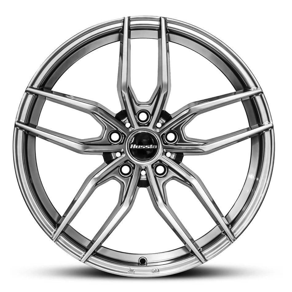 HUSSLA MOSCOW 18X8.5 5X114.3 35 HYPER BLACK
