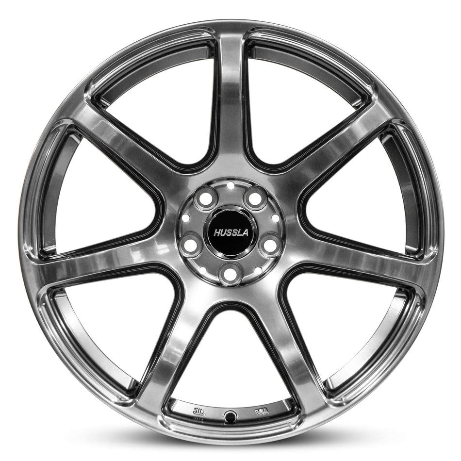HUSSLA OSAKA 16X7 5X114.3 38 HYPER BLACK