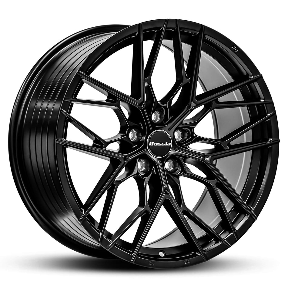 HUSSLA PARIS 16X7 4X100 38 SATIN BLACK
