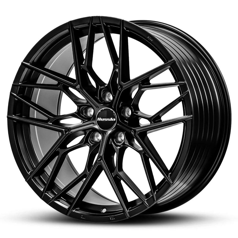 HUSSLA PARIS 16X7 4X100 38 SATIN BLACK