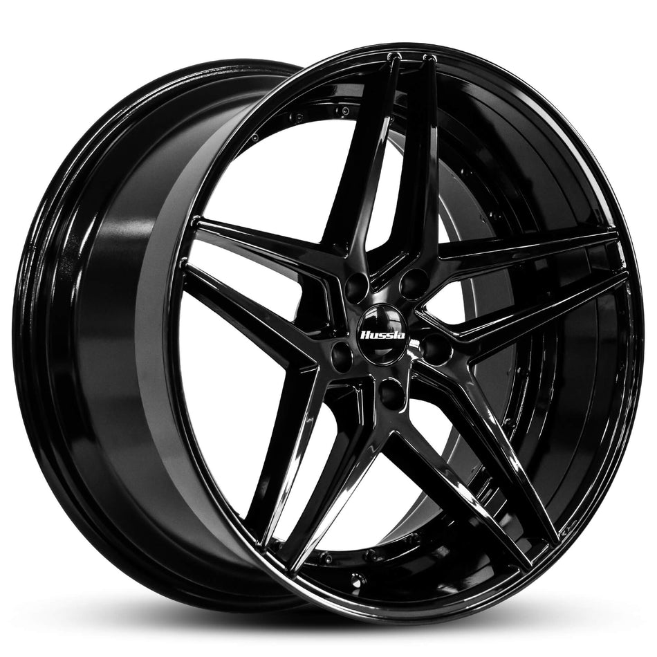 HUSSLA POWER 22X10.5 5X127 30 GLOSS BLACK