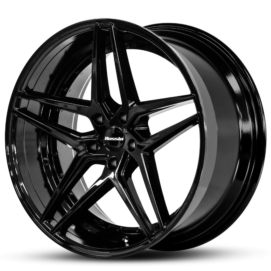 HUSSLA POWER 22X10.5 5X127 30 GLOSS BLACK