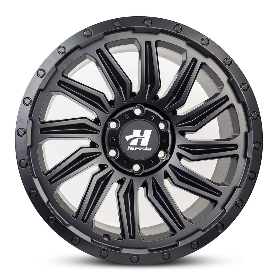 HUSSLA PROPELLER 17X9 6x114.3 30 MATTE BLACK