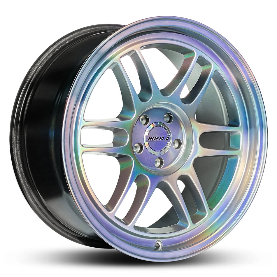 HUSSLA RACE SPEC 18X8.5 5X100 40 COSMIC PEARL