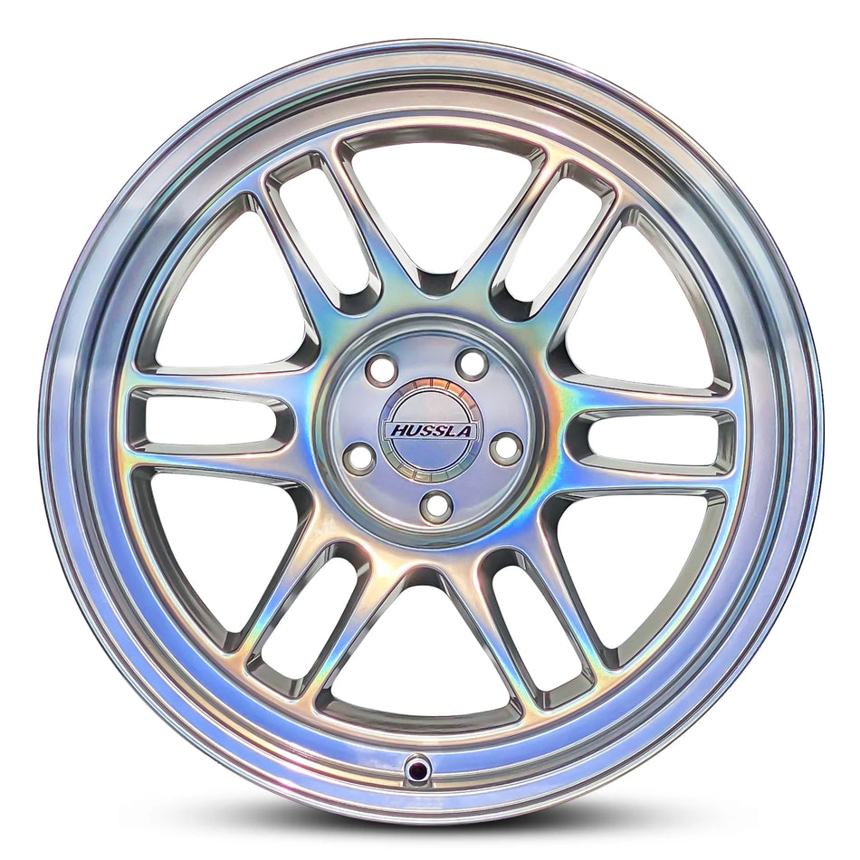 HUSSLA RACE SPEC 18X8.5 5X100 40 COSMIC PEARL