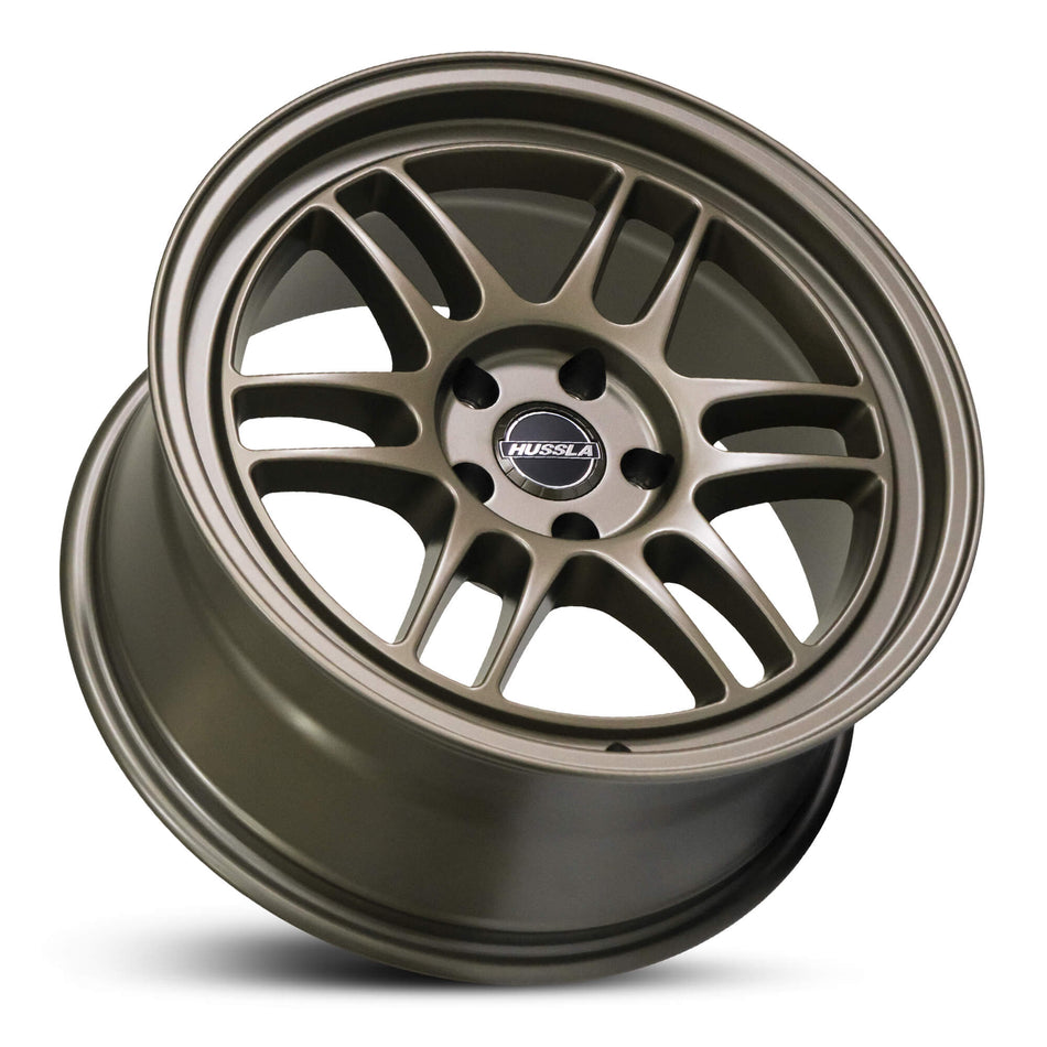 HUSSLA RACE SPEC 18X8.5 5x100 40 FULL MATTE BRONZE
