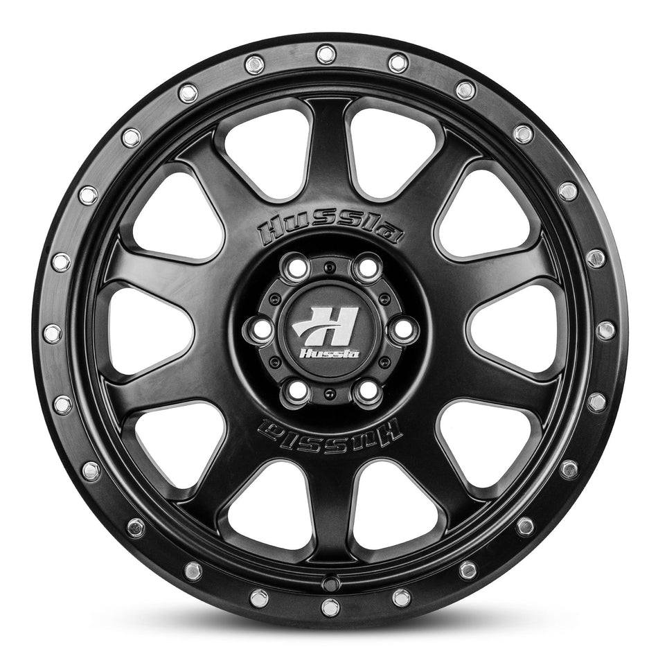 HUSSLA RAPTOR 17X9 6X139.7 0 MATTE BLACK