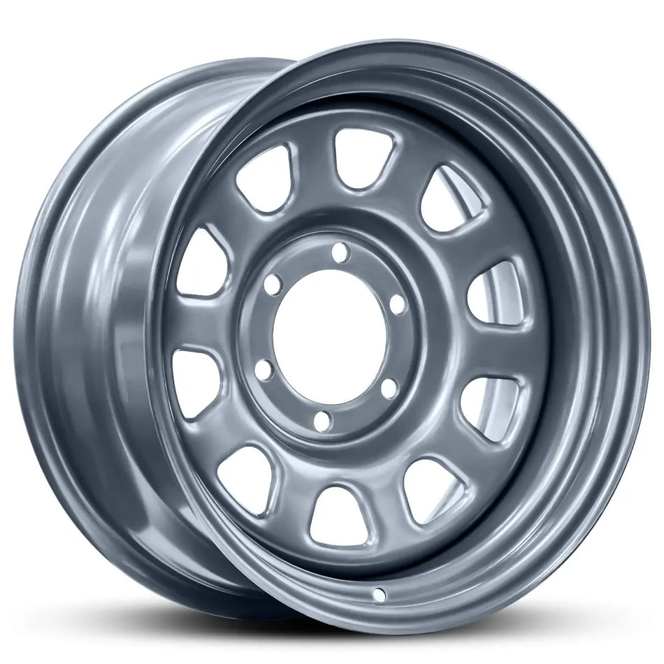 REVOLUTION STEEL WHEEL 17X8 6X139.7 10 MATTE GREY