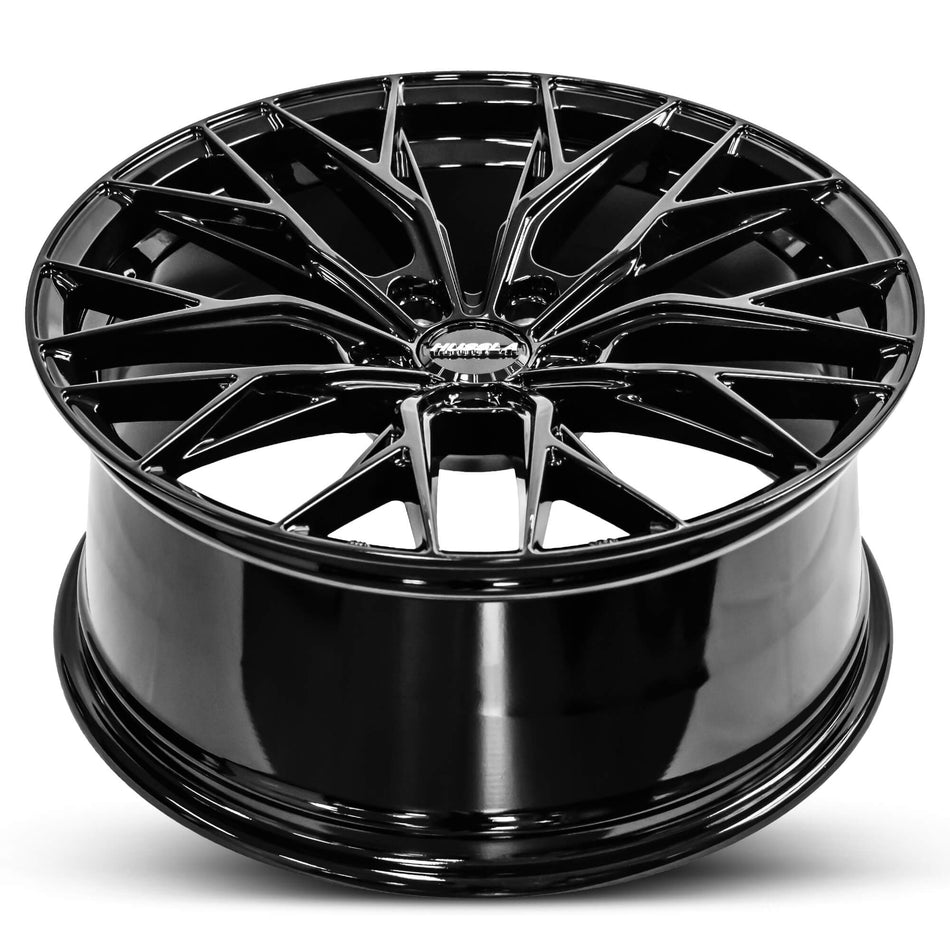 HUSSLA RIZZ 19X8.5 5X112 40 GLOSS BLACK