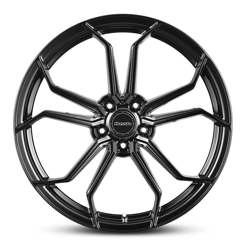 HUSSLA ROYALTY 15X6.5 5X114.3 40 GLOSS BLACK