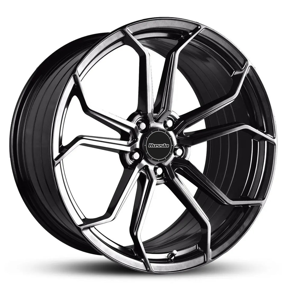 HUSSLA ROYALTY 19X8.5 5X120 40 HYPER BLACK