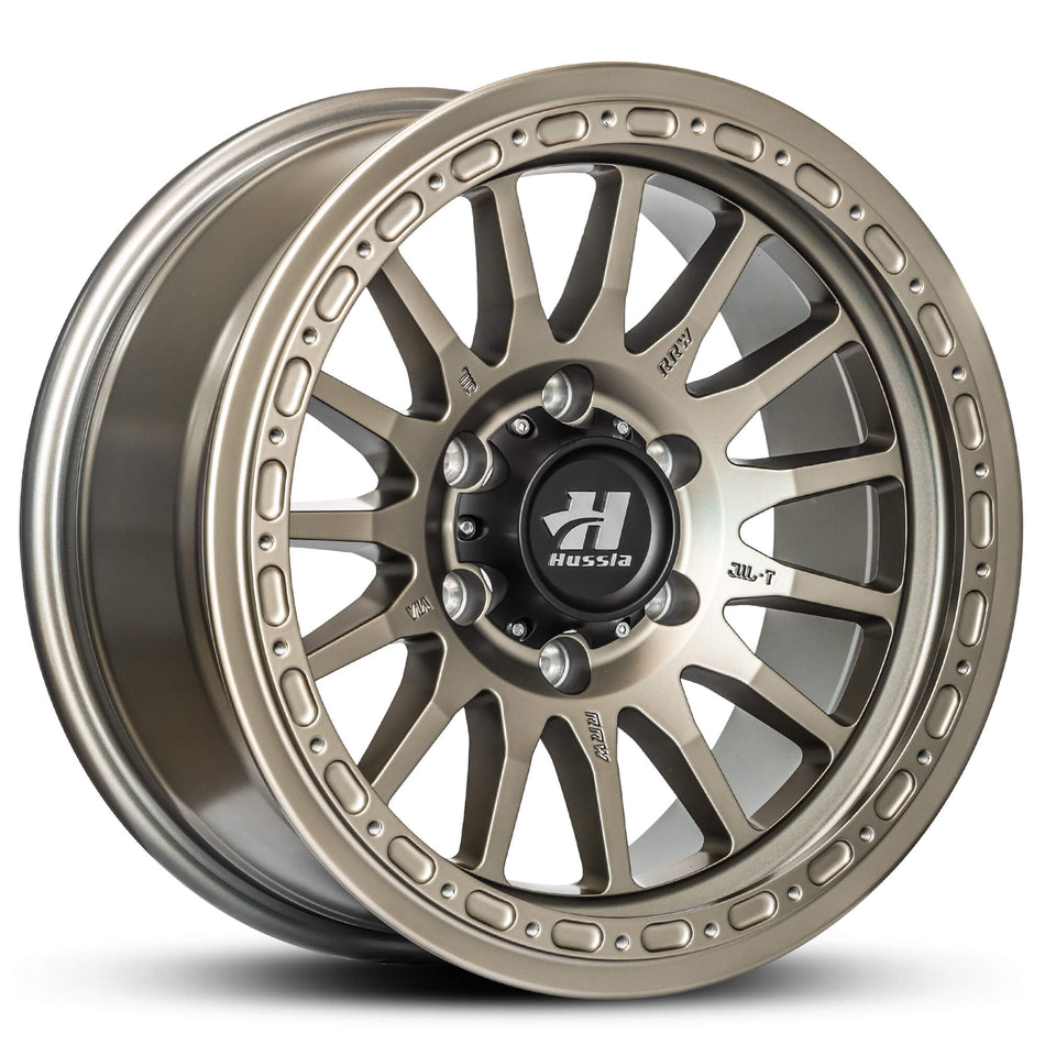 HUSSLA RUGGED RACE 17X8.0 6X139.7 5 FULL MATTE BRONZE
